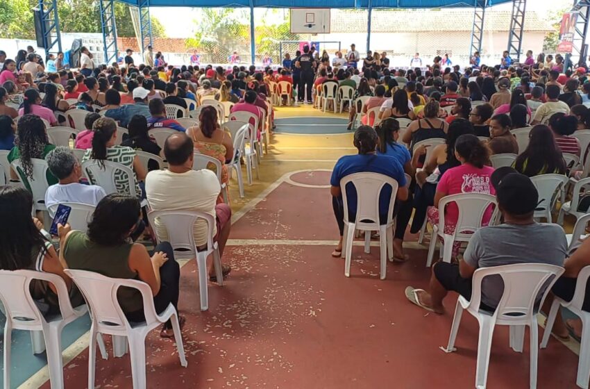 Parceria entre prefeitura, vereadores e deputada Renilce Nicodemos levam saúde visual a Bujaru”