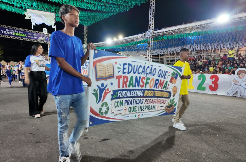  Bujaru realiza desfile escolar em homenagem ao 7 de Setembro com 64 escolas